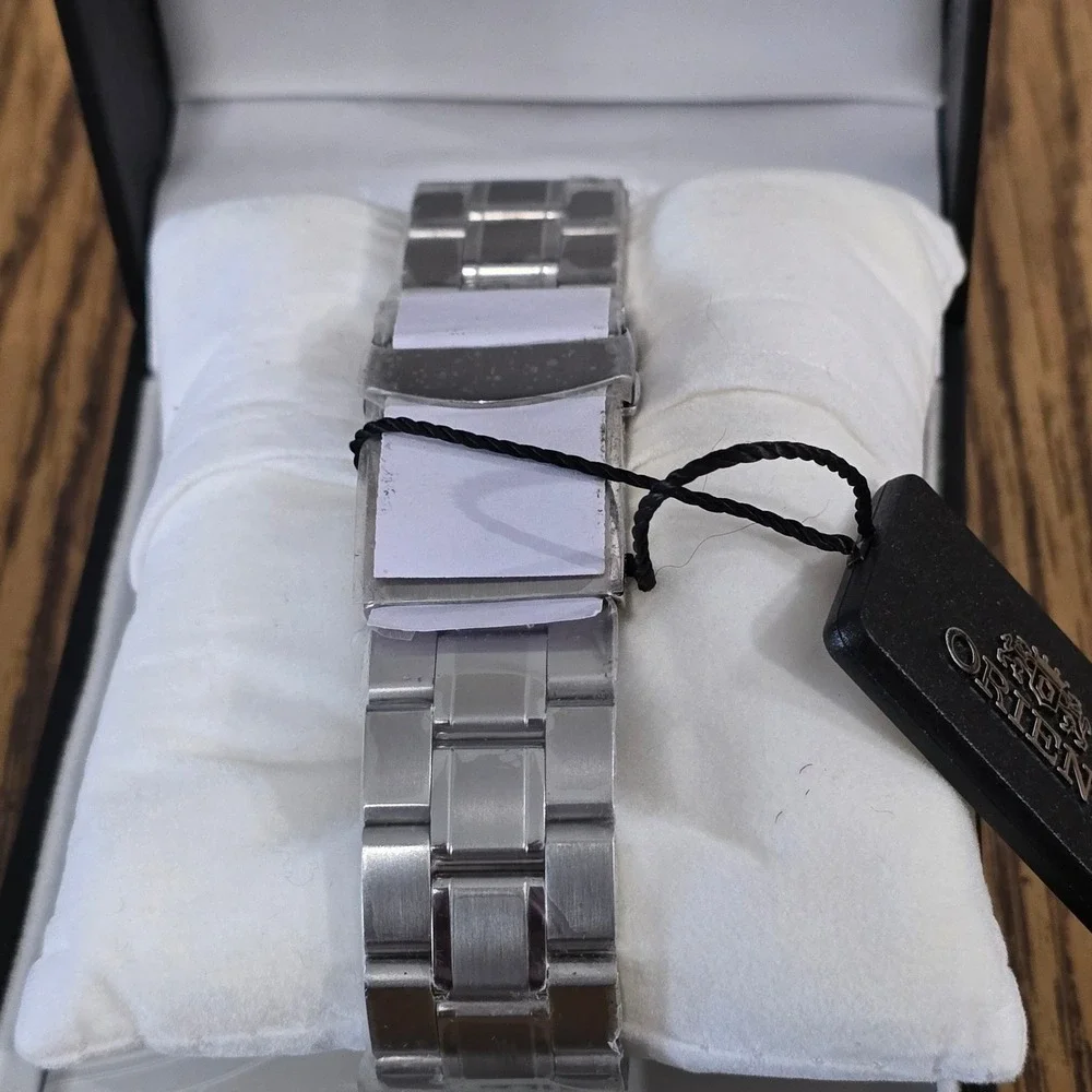 Orient AAO2 Automatic Blue Dive 41.5 mm Japanese Watch Sapphire Day Date Box